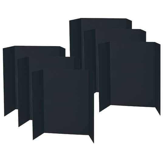 Pacon&#xAE; Black 48&#x22; x 36&#x22; Single Wall Presentation Board, 6ct.
